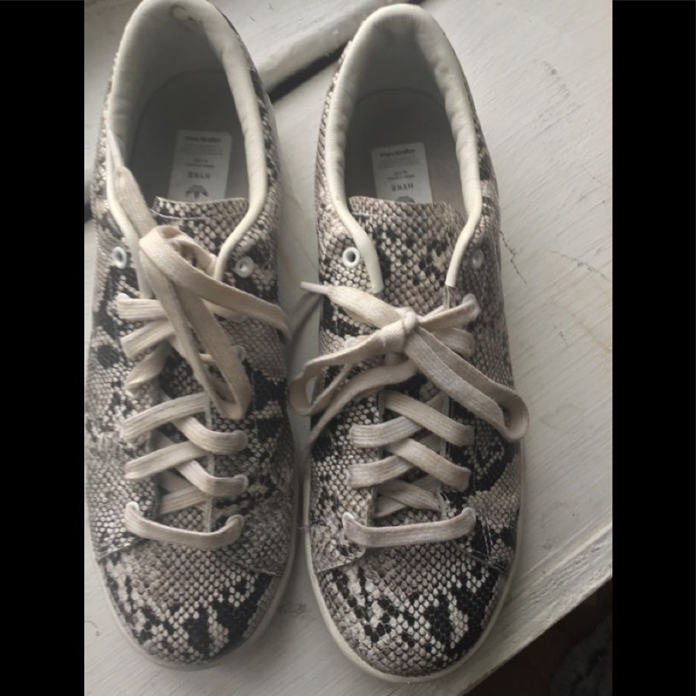 Adidas Original Leather Python Sneakers - image 1